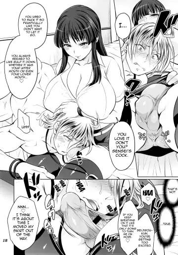 [Tokimachi Eisei] Futanari Yumiko Sensei to Komochi ni natta Ore Fhentai.net - Page 18