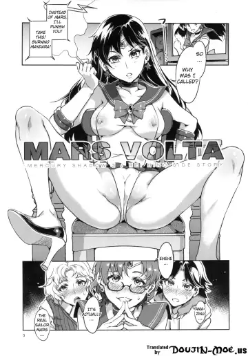 [Mizuryu Kei] MARS VOLTA: MERCURY SHADOW 3 Fhentai - Page 4