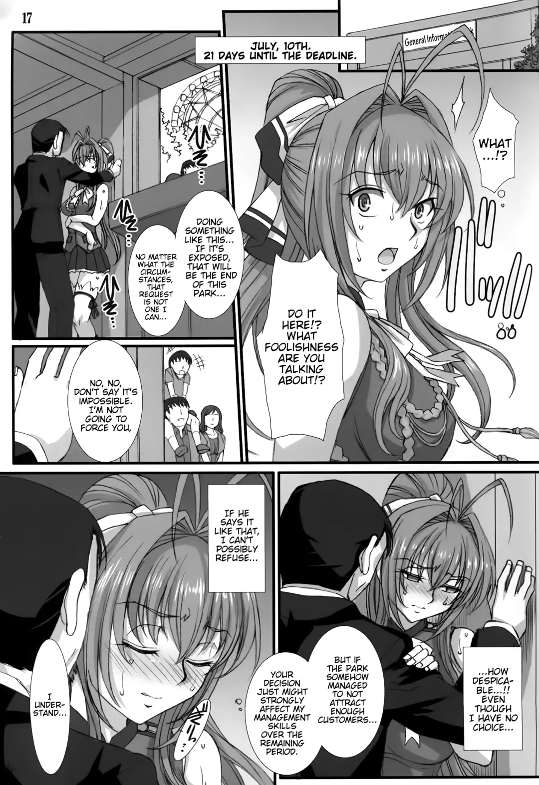 [B-river] Shihainin Daikou no Tsutome -Sento Isuzu no Inran Choukyou Nisshi- | Acting Manager's Duty -Sento Isuzu's Lewd Training Diary- Fhentai - Page 16