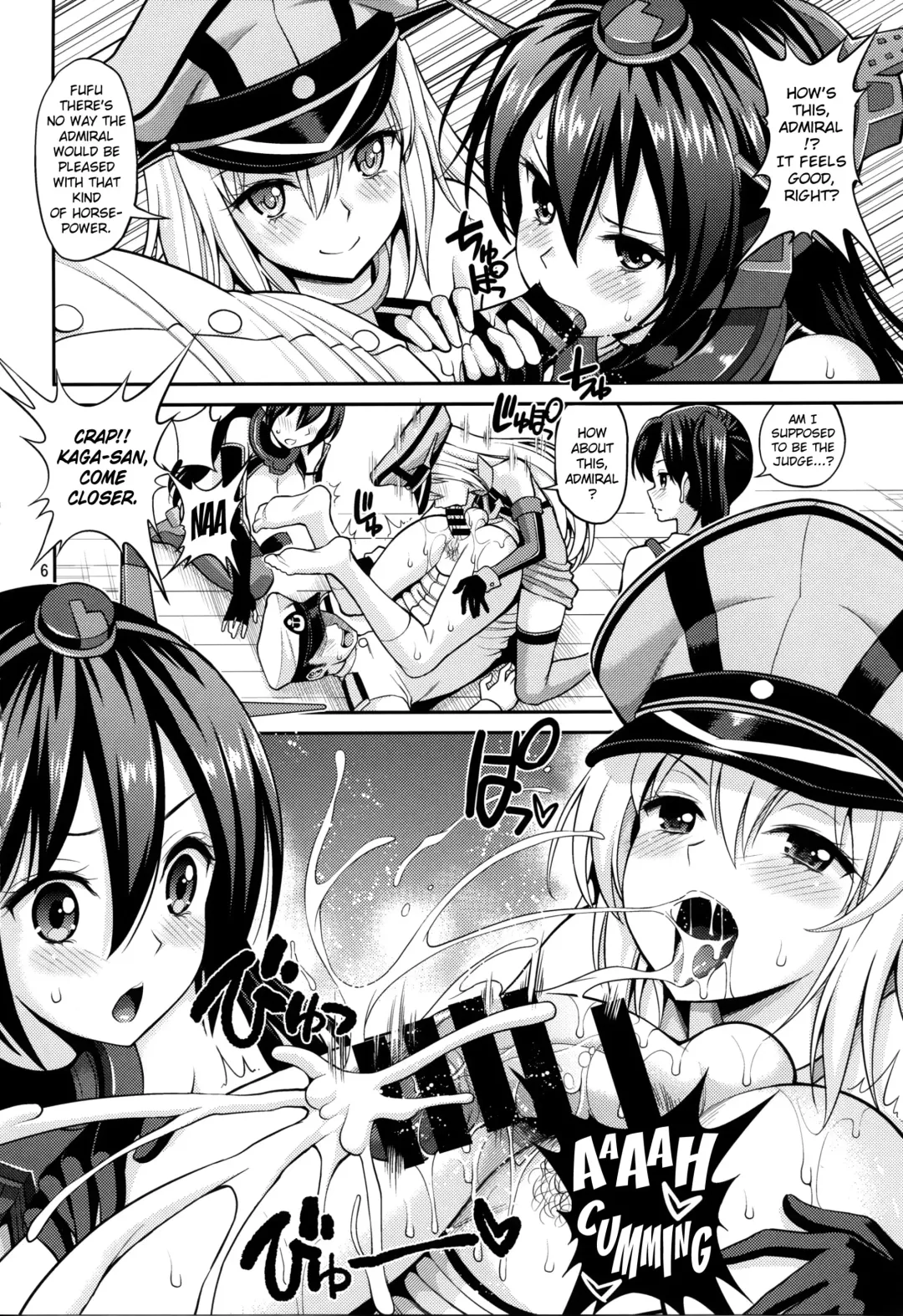 [Yahiro Pochi] Kaga-san Nuretemasu? | Are You Wet Kaga? Fhentai - Page 5