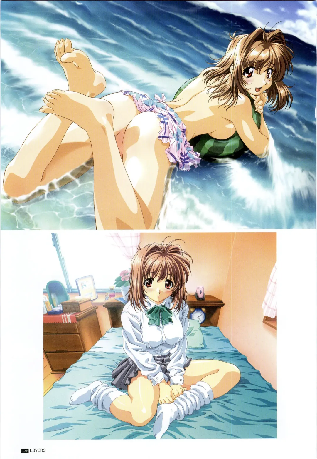 [Taki Minashika] LOVERS ~Koi ni Ochitara...~ Official Visual Collection Book Fhentai - Page 132