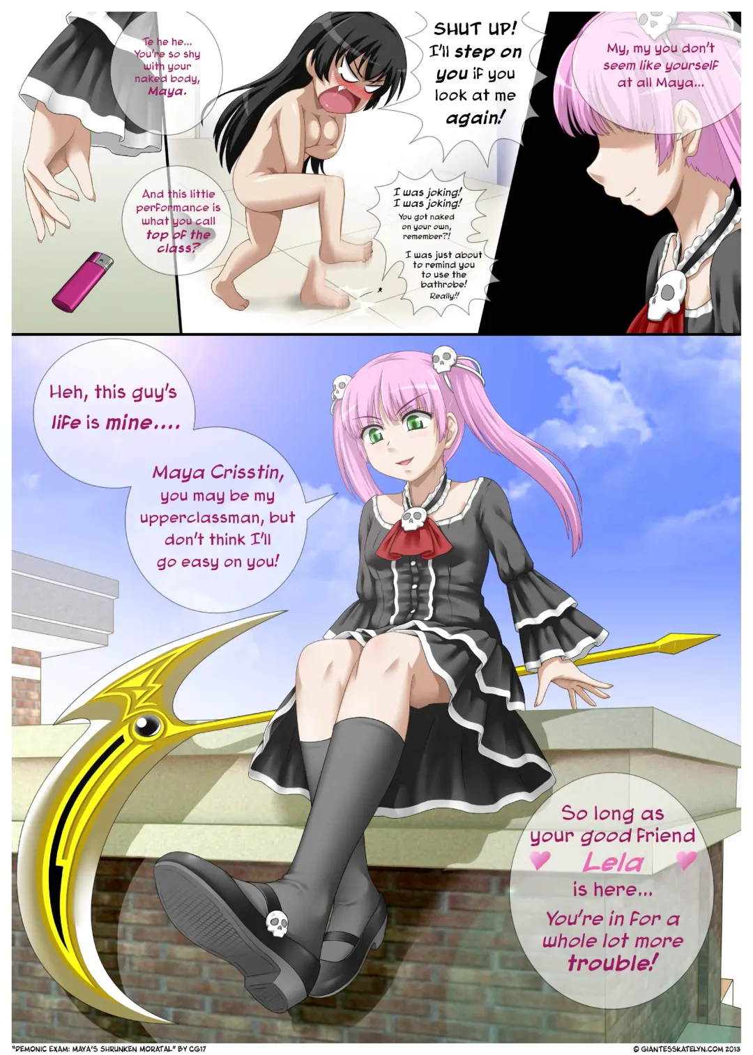 [Cg17] Demonic exam 1 Maya's Shrunken Mortal Fhentai - Page 27