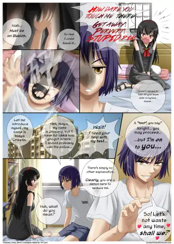[Cg17] Demonic exam 1 Maya's Shrunken Mortal Fhentai - Page 8