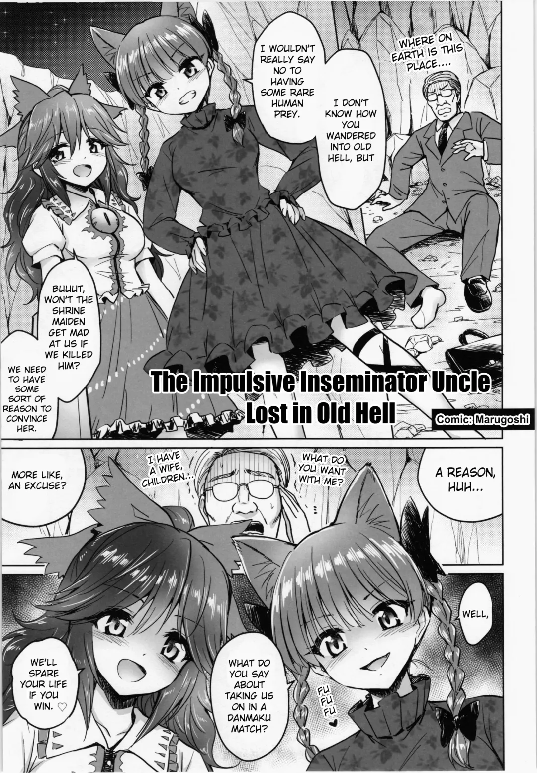 [Marugoshi] The Impulsive Inseminator Uncle Lost in Old Hell Fhentai - Page 1