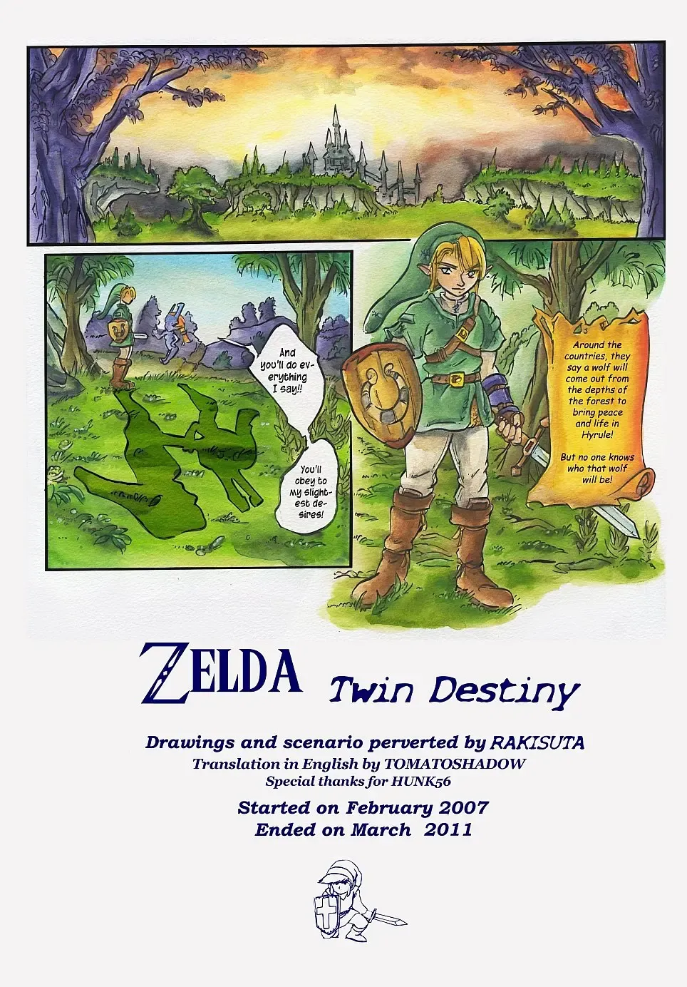 [Passage] Zelda Twin Destiny (passage) ENGLISH Fhentai - Page 1