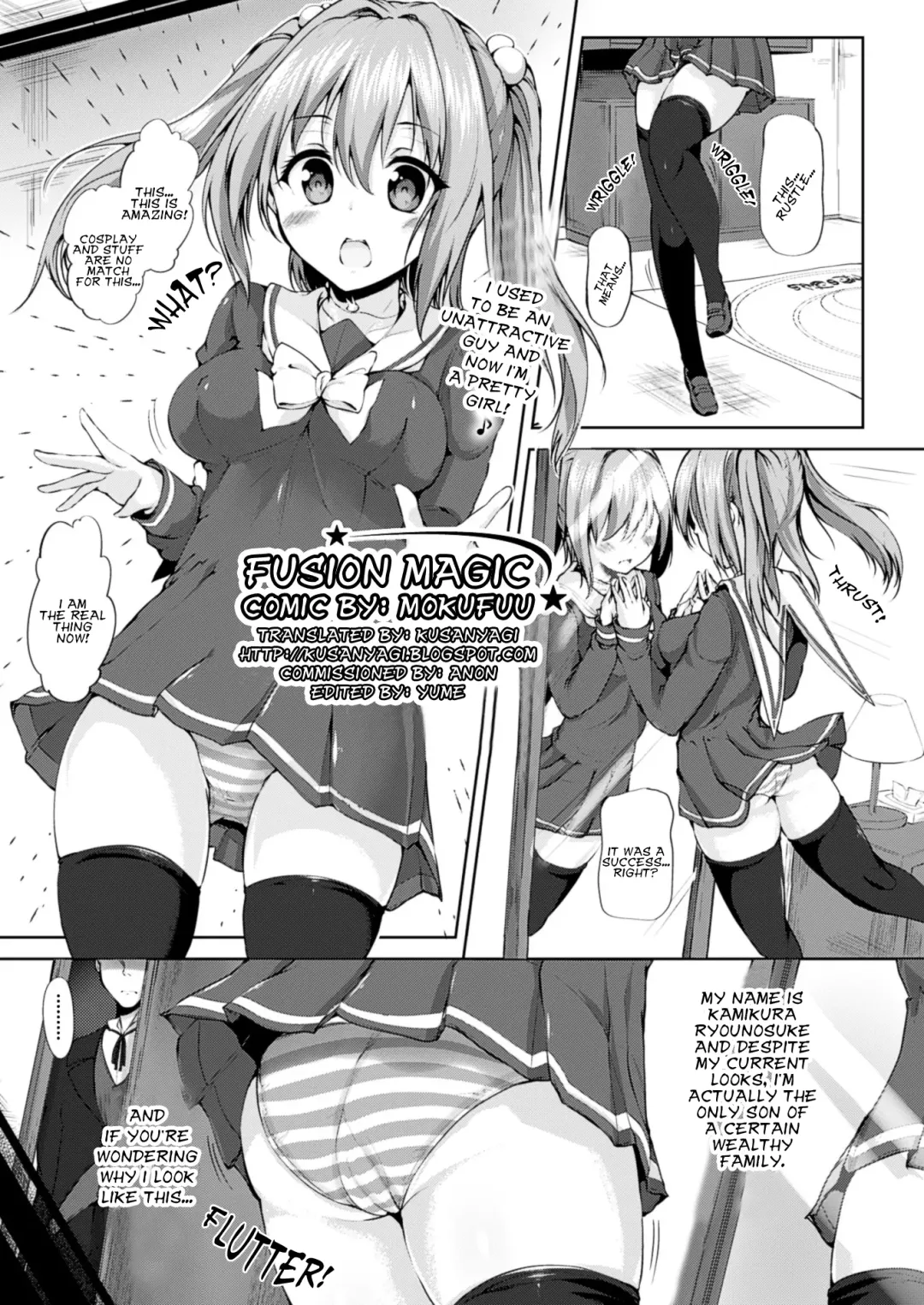 [Mokufu] Fusion Magic Fhentai - Page 1