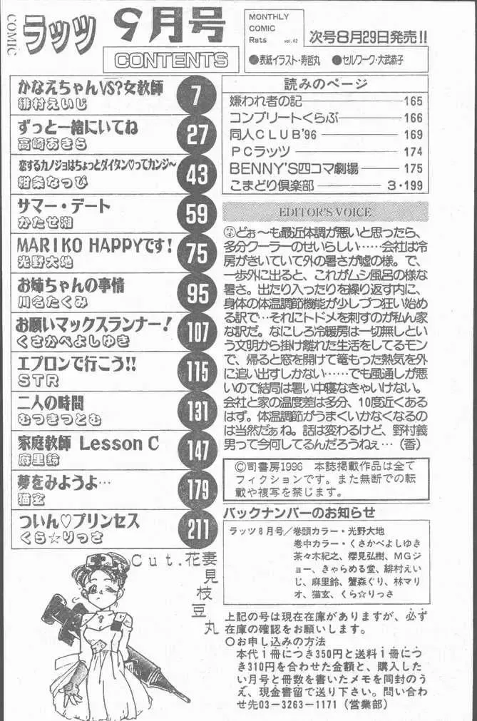 COMIC Rats 1996-09 Fhentai - Page 204