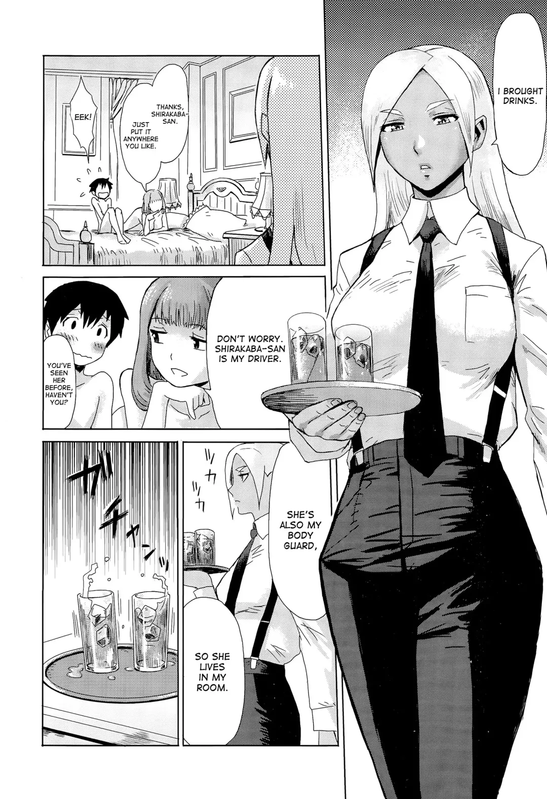 [Kuroiwa Menou] Reijou to Inu ~Doutei Kari~ | The Young Woman and her Dog - Virgin Hunt Fhentai - Page 8