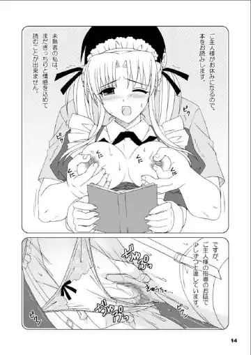 [Saeki Hokuto] Maid-san no Gohoushi Nikki Fhentai.net - Page 12