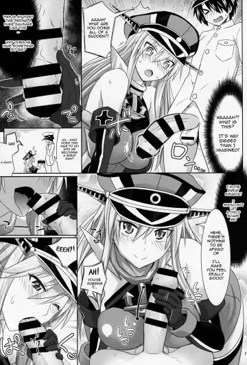 [Makinosaka Shinichi] Bismarck wa Shounen Teitoku kara Seifuku Shouri o Mezasu sou desu Fhentai - Page 5