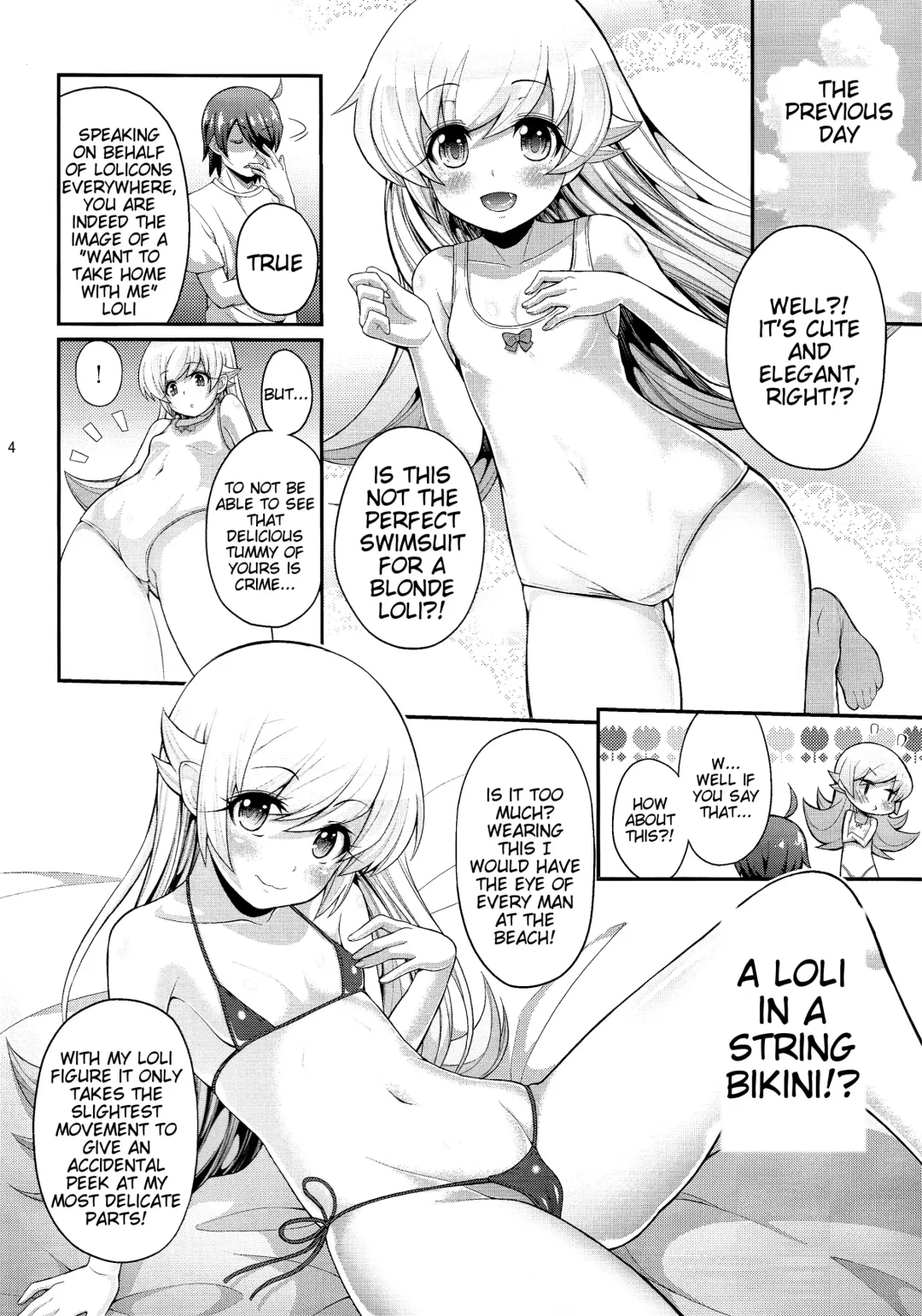 [Yakumi Benishouga] Pachimonogatari Part 9: Shinobu Collection Fhentai.net - Page 4