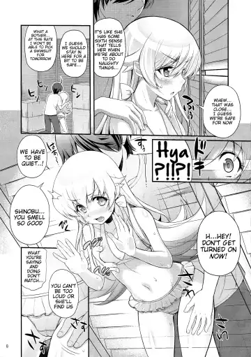 [Yakumi Benishouga] Pachimonogatari Part 9: Shinobu Collection Fhentai.net - Page 8