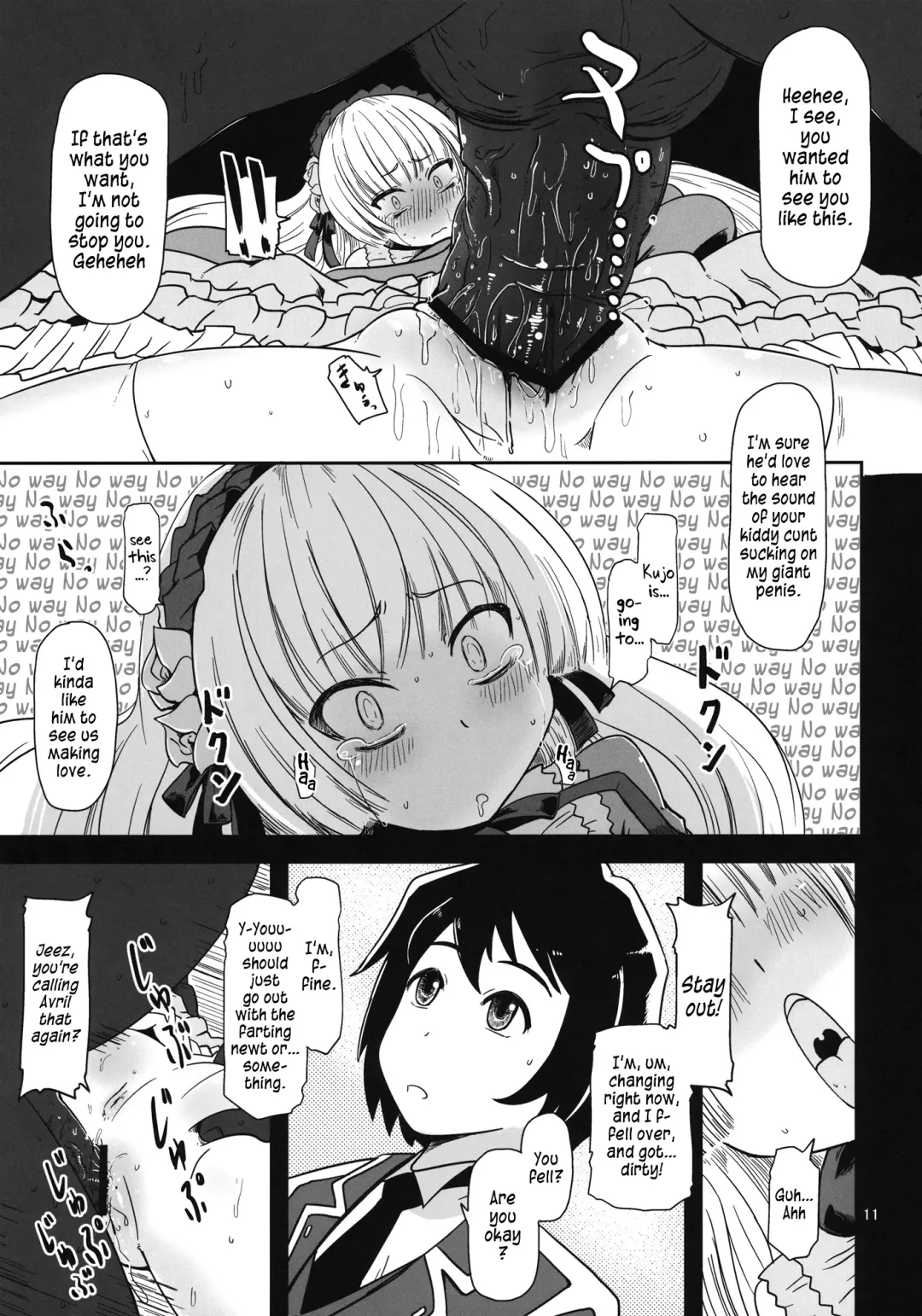[Nalvas] Kuro Gosick-chan | Black Gosick Girl Fhentai - Page 12