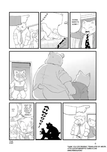 [Yamashita Woory] Norihiko Tama - Mr. Bear and the Wild Family Fhentai.net - Page 6