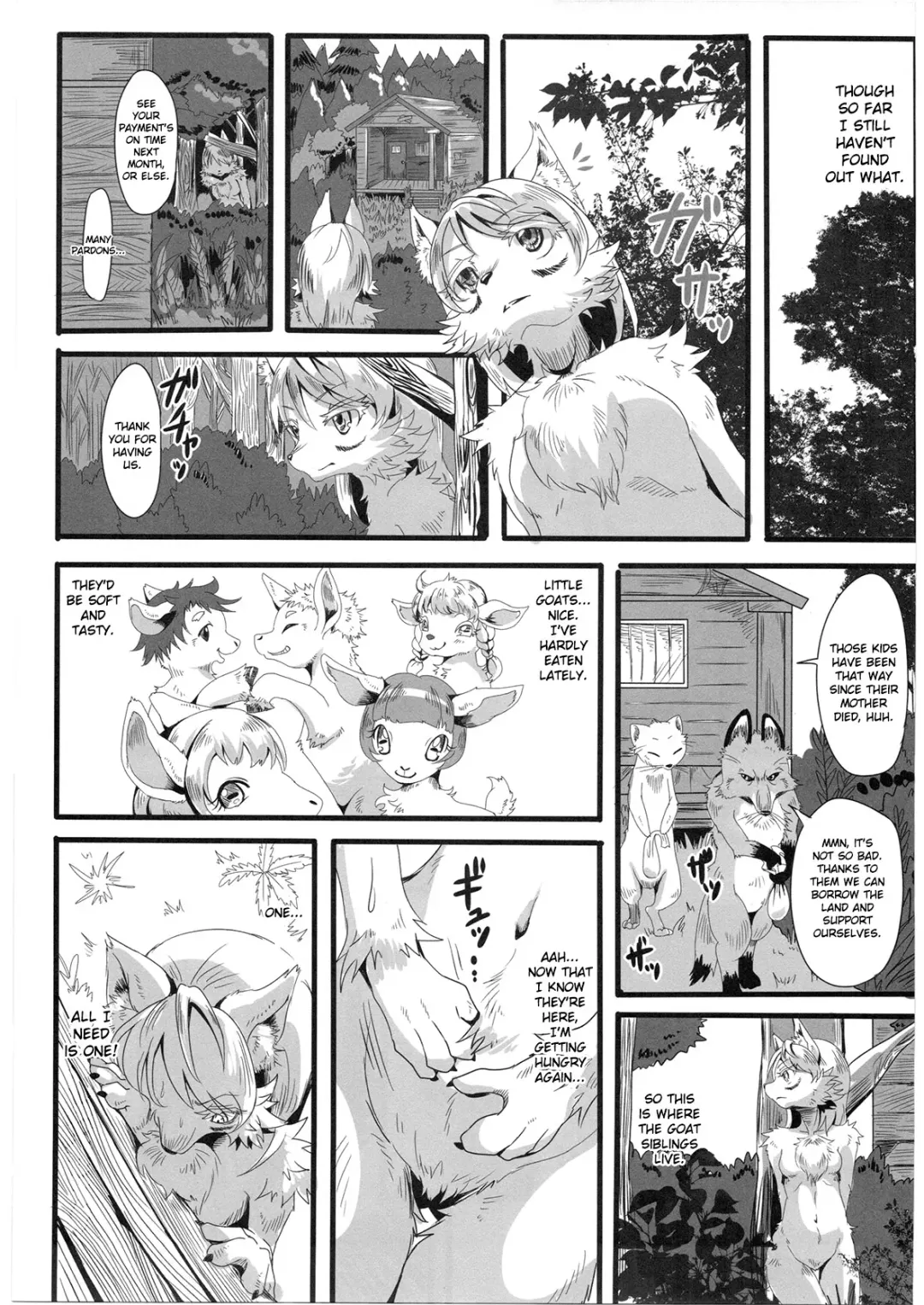 [Bakugatou] KoOokami to 7-Biki no Yagi - The Young Wolf and the Seven Goats Fhentai.net - Page 4