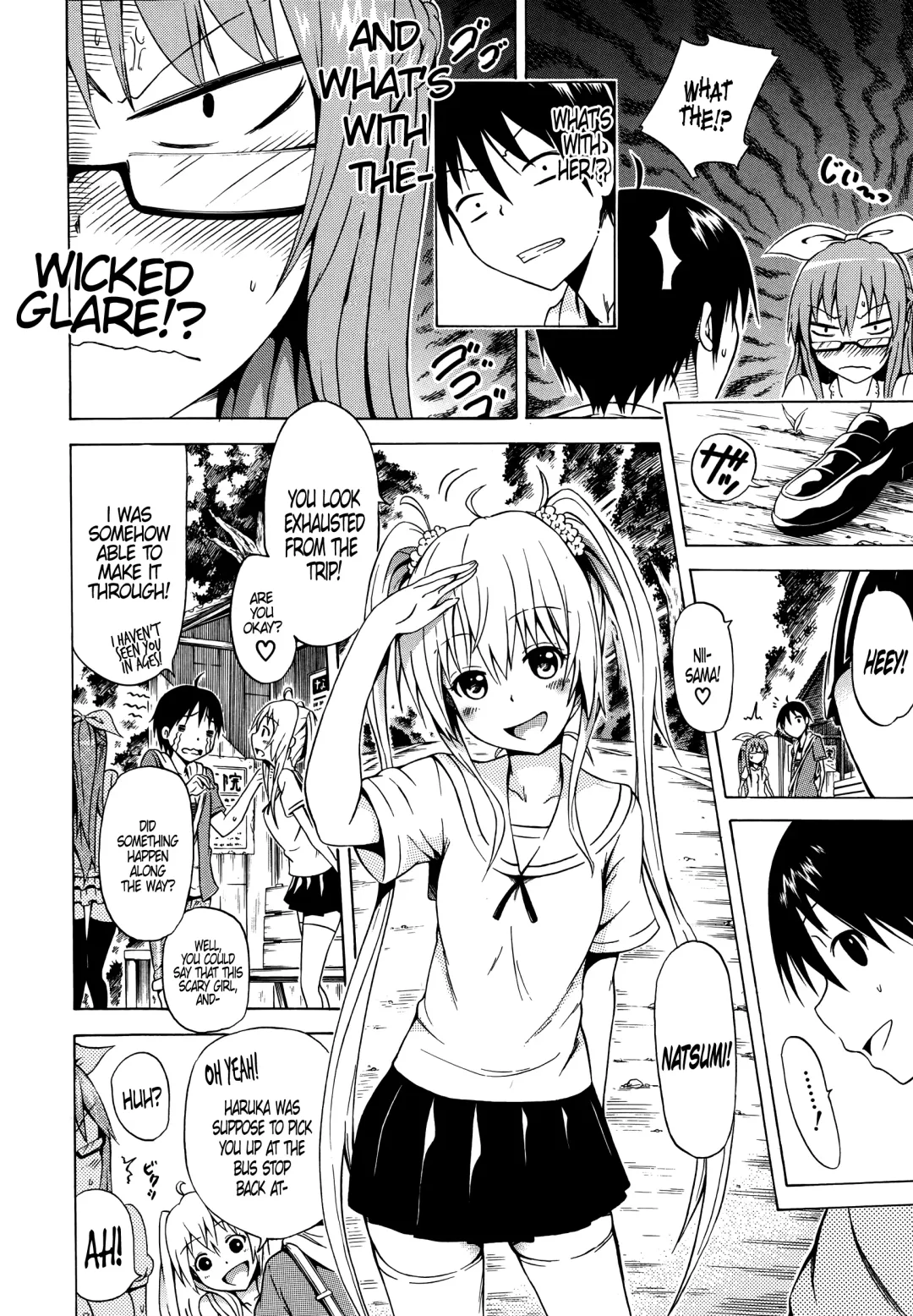 [Akatsuki Myuuto] Natsumitsu x Harem! Ch. 1-5 Fhentai - Page 12