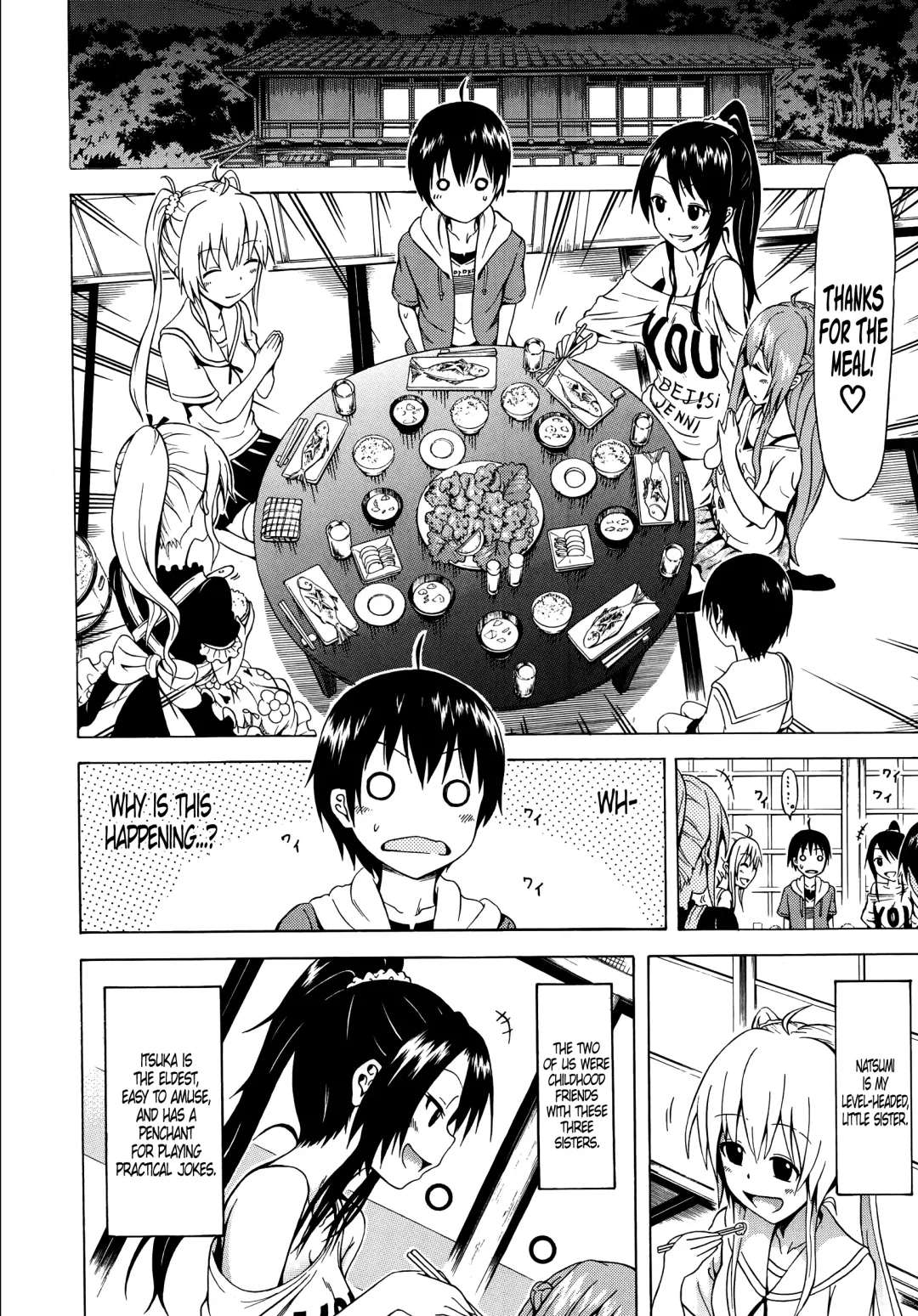 [Akatsuki Myuuto] Natsumitsu x Harem! Ch. 1-5 Fhentai - Page 16