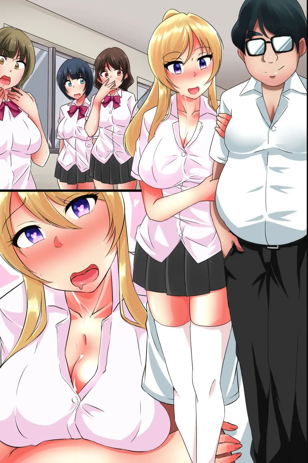 JK Gal o Saimin Choukyou Shite Ore Senyou no Kyonyuu Bitch ni Saikyouiku Fhentai - Page 52