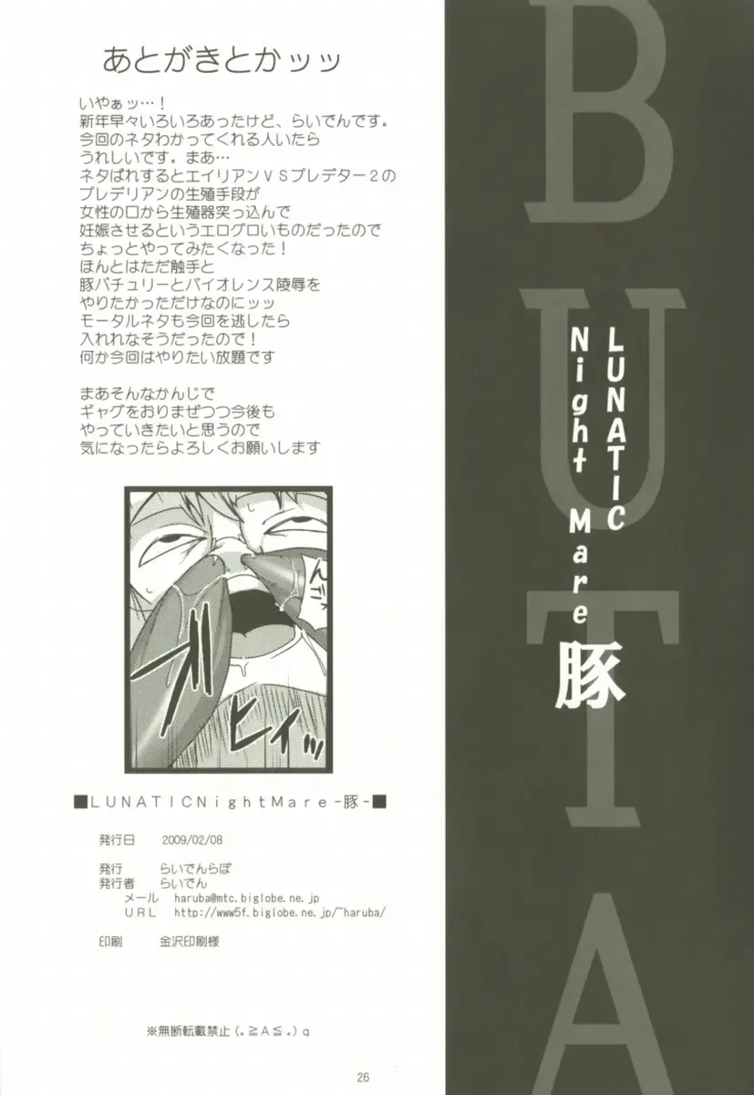 [Raiden] LUNATIC NightMare -Buta- Fhentai - Page 25