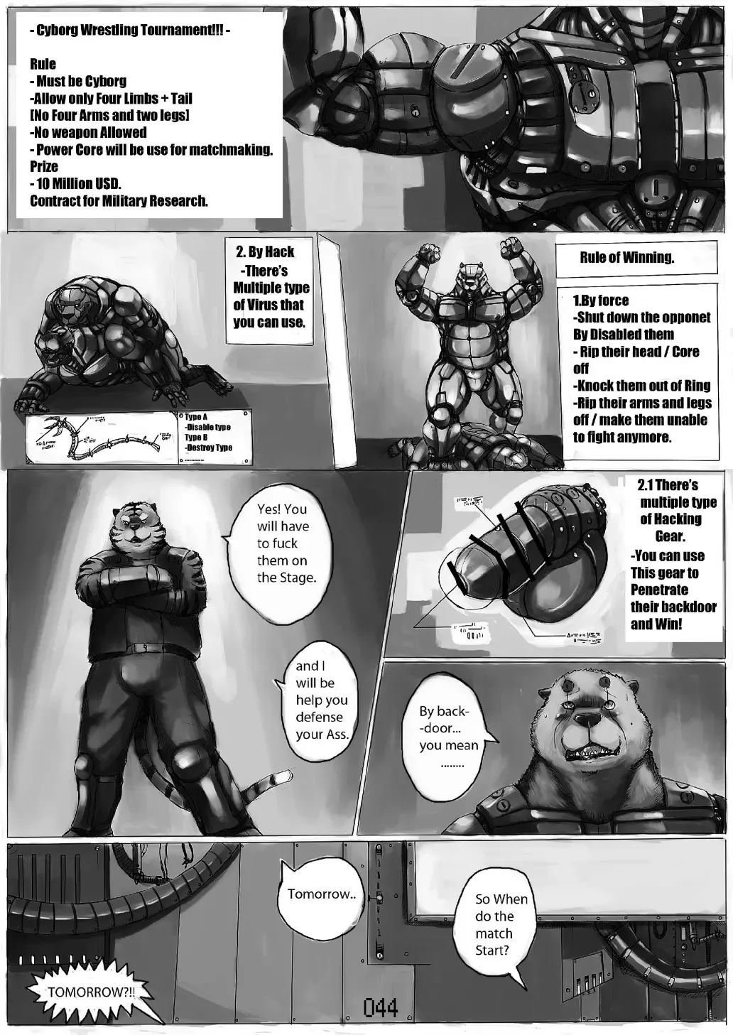 FURRY SUPLEX! Fhentai - Page 45