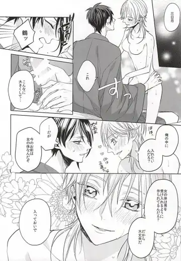 [Kanan] Tsurumaru Kuninaga ga Teirego ni Nyotaika Shiteshimatta Hon Fhentai - Page 15