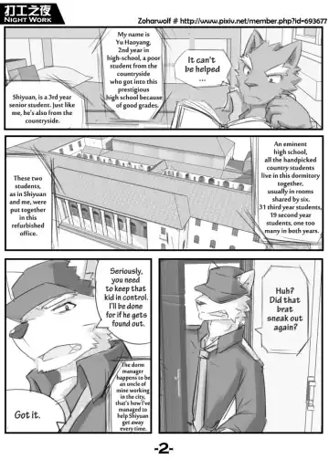 [Zoharwolf] Night Work Fhentai - Page 3