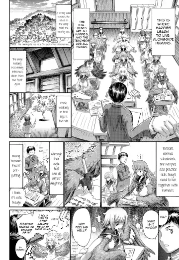 [Horitomo] Harpy no Manabiya ~Kashimashi Class~ | Harpy School ~Noisy Class~ Fhentai.net - Page 4