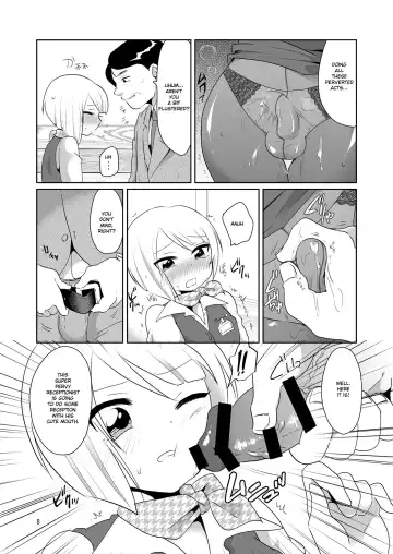 [Urakuso] Dosukebe Uketsukejou ♂ | Super Pervy Receptionist ♂ Fhentai - Page 9