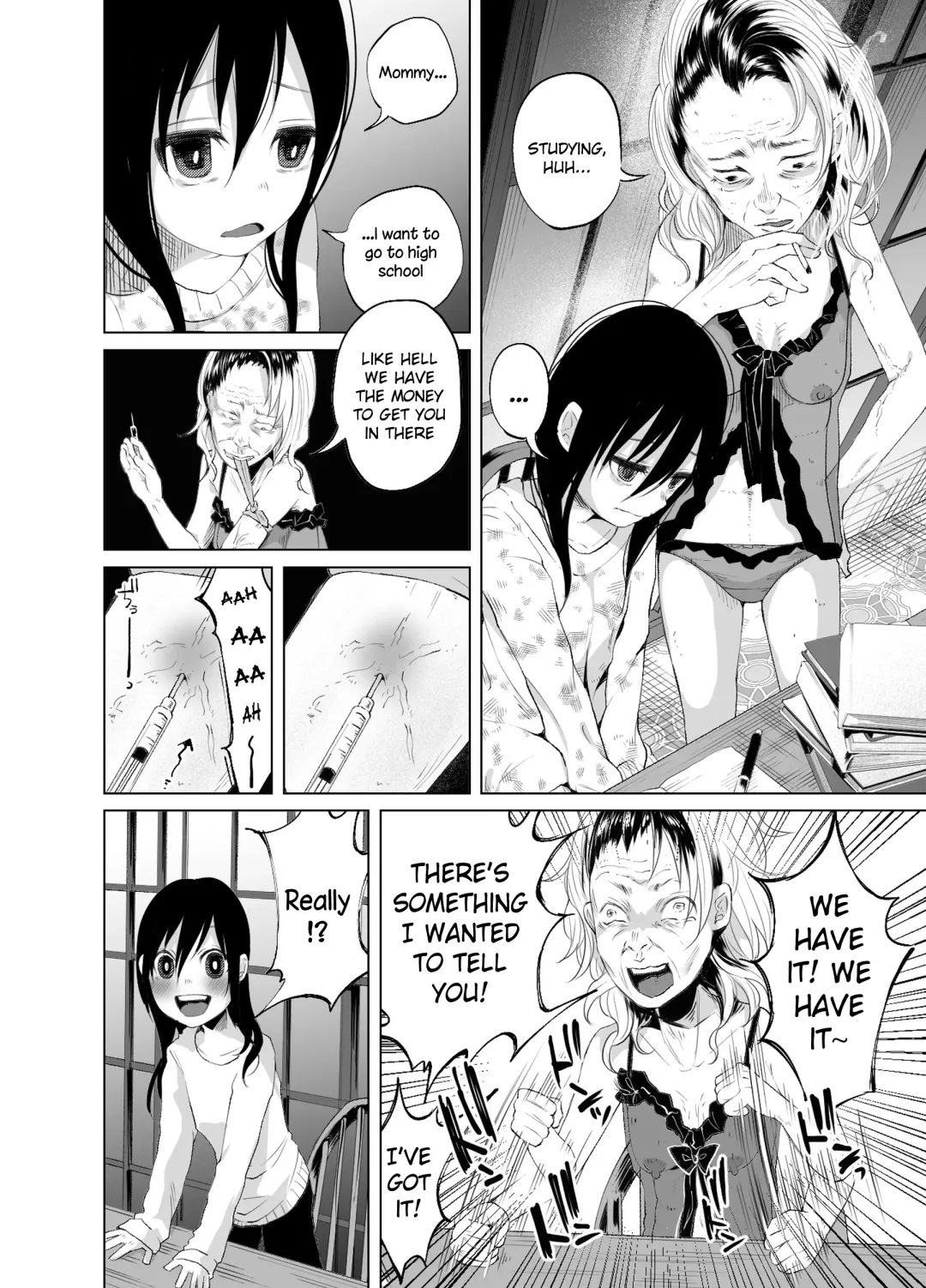 [Shiruka Bakaudon] Story of a Child Growing Up in a Shitty Family! Fhentai - Page 8