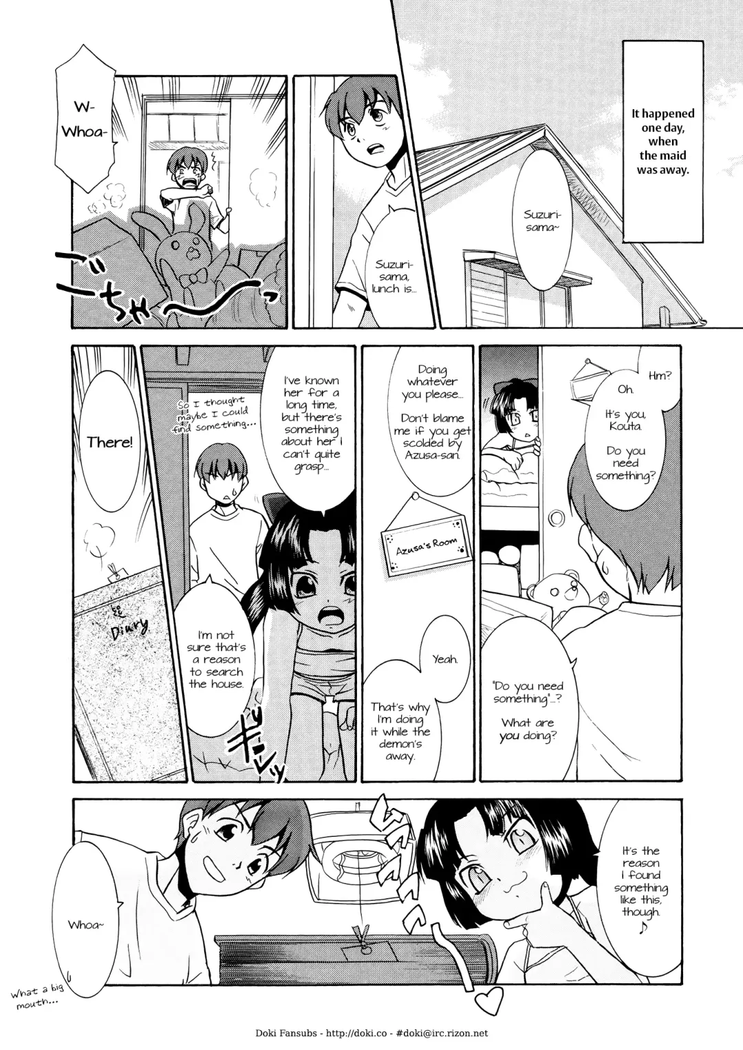 [Nekogen] Aaaaah! Gotoushu-sama | Aaaaah! The Present Master Ch. 3 Fhentai.net - Page 1