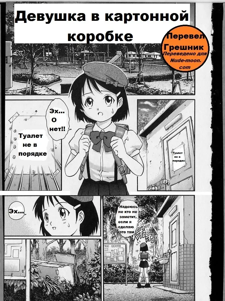 [Yanagawa Rio] Danbooru Shoujo | Девушка в картонной коробке Fhentai.net - Page 1