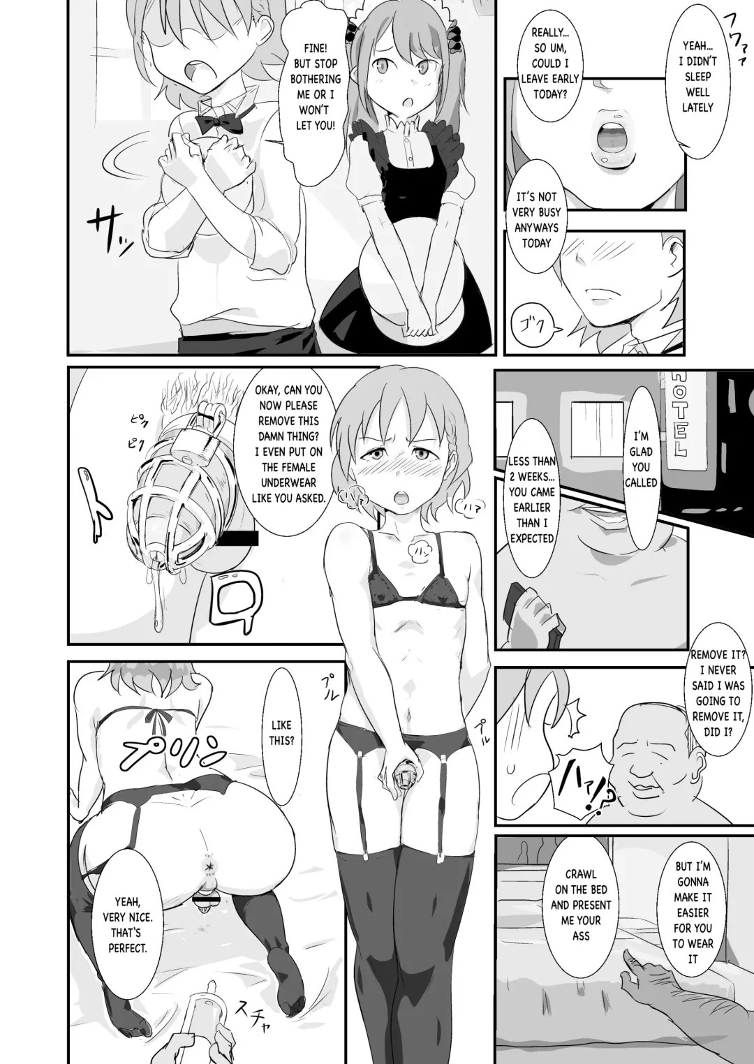 [Gomabura] Makio-kun Tanetsuke Oji-san to Ochinchin nanka ni Zettai Makenai Hon Fhentai.net - Page 9