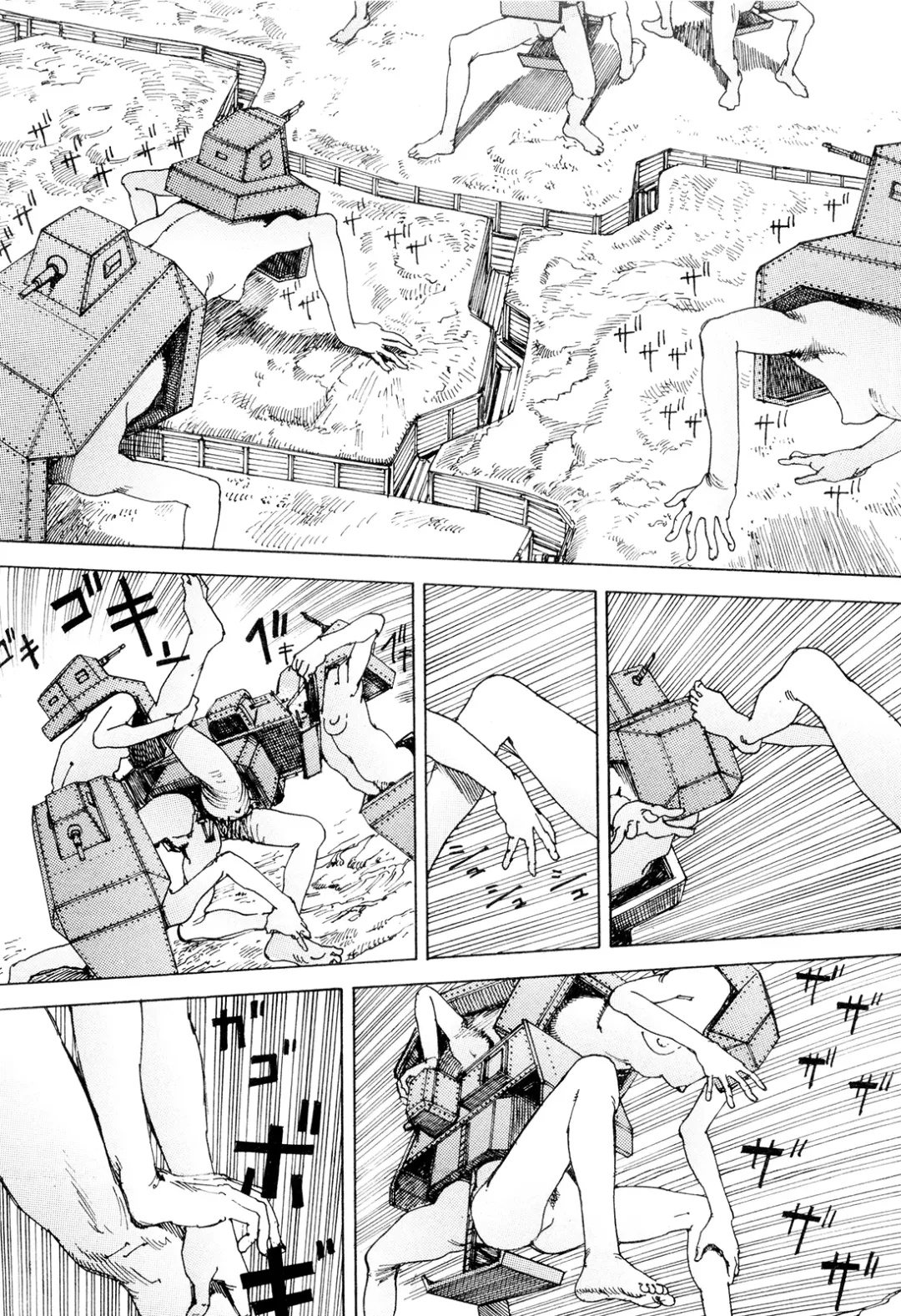 [Kago Shintarou] Chou Douryoku Mouko Daishuurai - The Ultra Power Mongol Invasion | Super Powered Mongolia Invasion Fhentai - Page 134