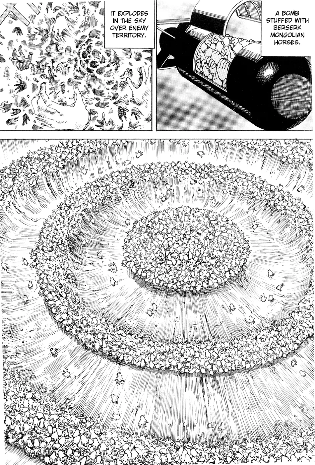 [Kago Shintarou] Chou Douryoku Mouko Daishuurai - The Ultra Power Mongol Invasion | Super Powered Mongolia Invasion Fhentai - Page 184