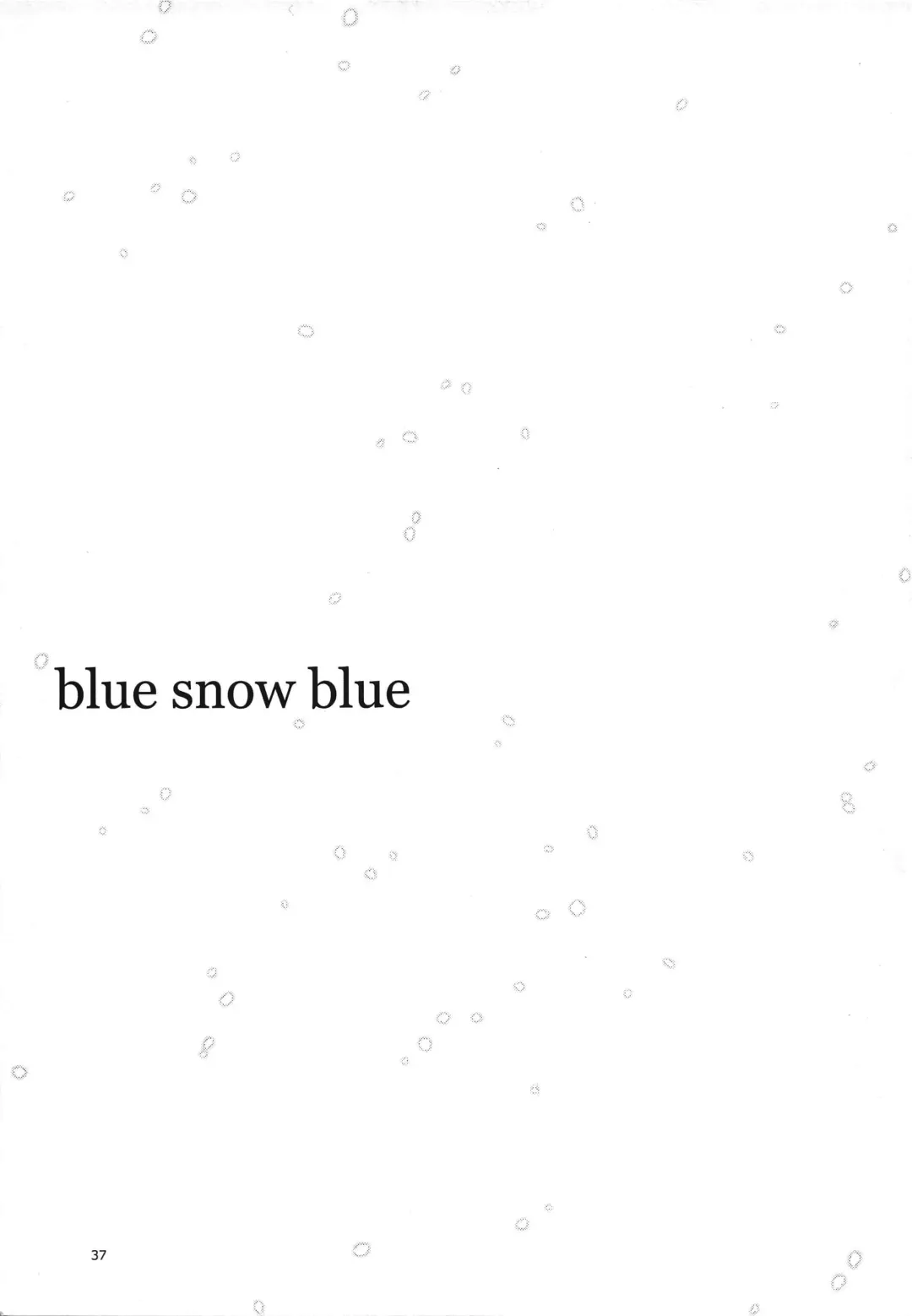 [Tennouji Kitsune] blue snow blue scene.17 Fhentai - Page 36