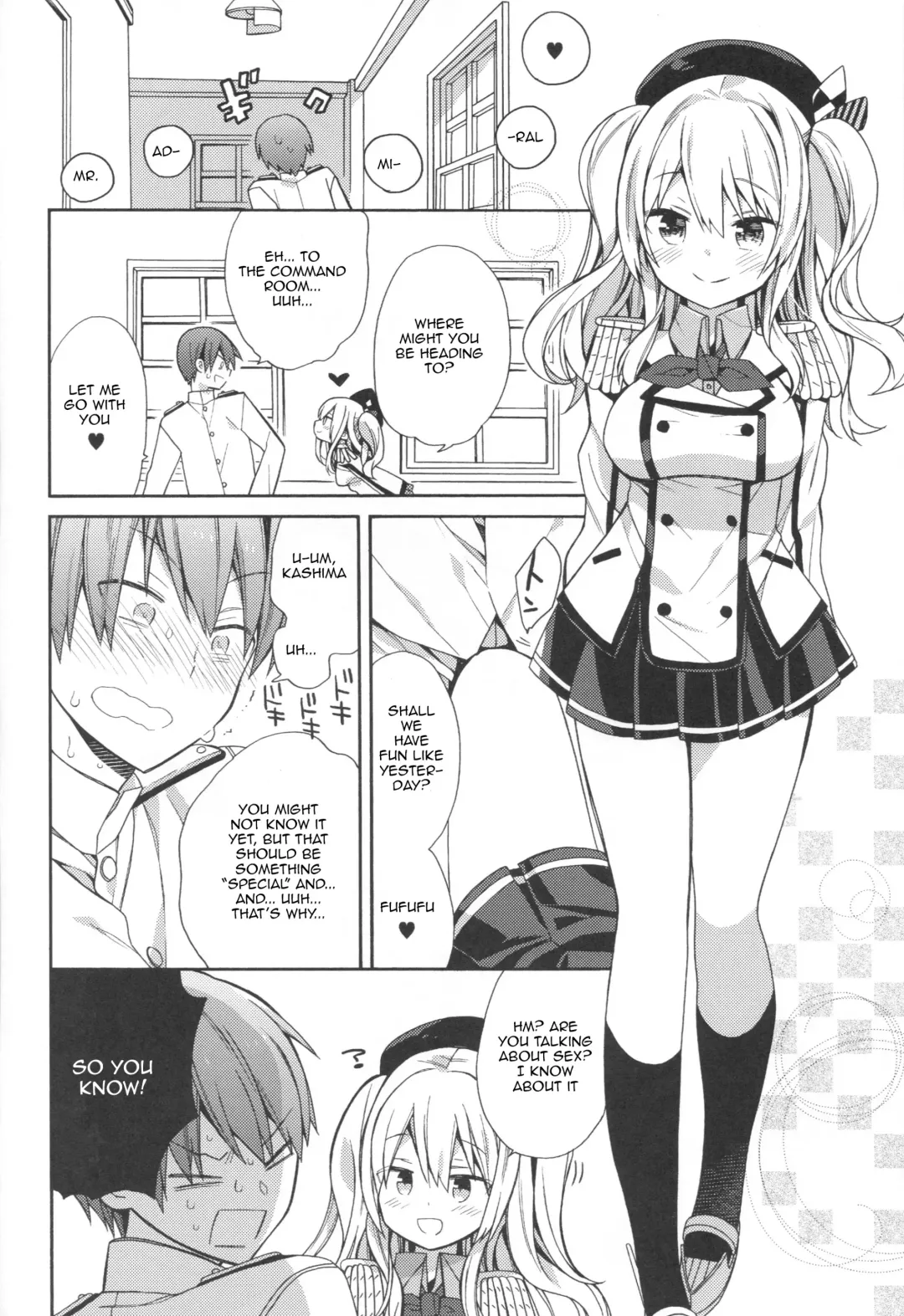 [Araki Kanao] Kashima-chan no Renai Sensen Ijou Ari | Abnormality During Kashima's War Simulation Fhentai - Page 19