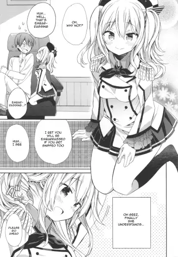 [Araki Kanao] Kashima-chan no Renai Sensen Ijou Ari | Abnormality During Kashima's War Simulation Fhentai - Page 6