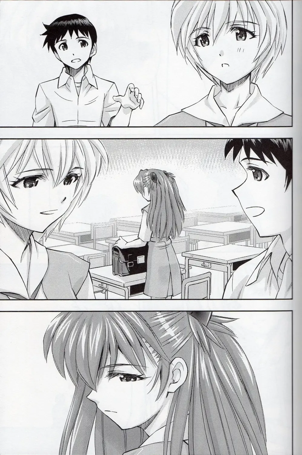 [Kura Oh] 「Boku wa, Rei to Asuka Futari to Tsukiau Kotoni Shita」 Fhentai - Page 2