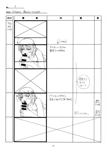 [Taki Minashika] SISTERS -Natsu no Saigo no Hi- H Scene All Part Storyboard Fhentai - Page 70