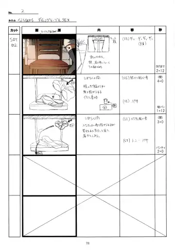 [Taki Minashika] SISTERS -Natsu no Saigo no Hi- H Scene All Part Storyboard Fhentai - Page 78