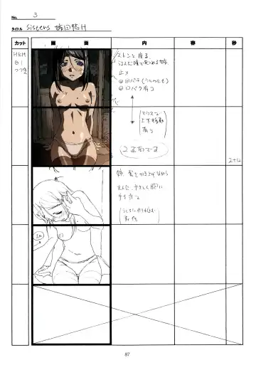 [Taki Minashika] SISTERS -Natsu no Saigo no Hi- H Scene All Part Storyboard Fhentai - Page 87