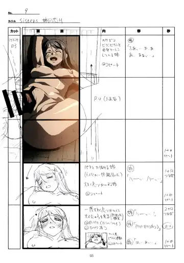 [Taki Minashika] SISTERS -Natsu no Saigo no Hi- H Scene All Part Storyboard Fhentai - Page 93