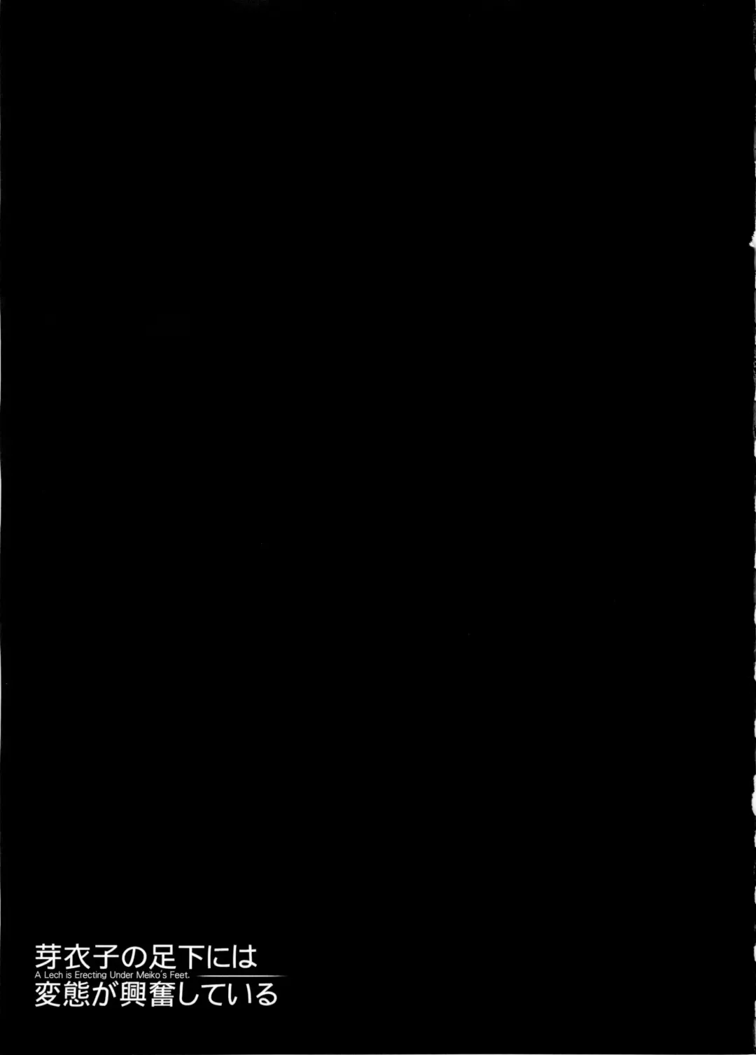 [Fei] Meiko no Ashimoto ni wa Hentai ga Koufun shiteiru Fhentai - Page 21