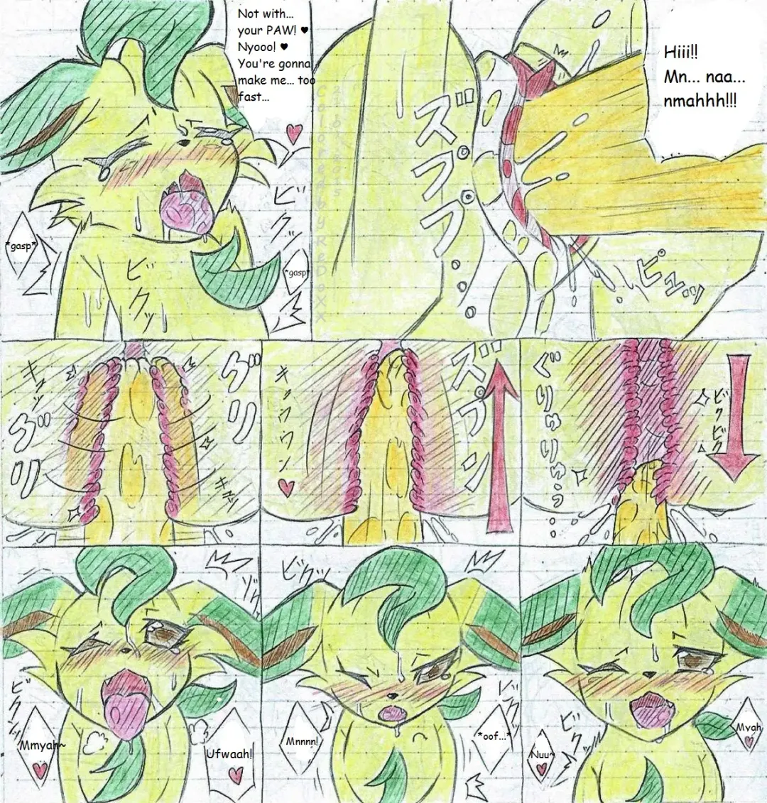 Leafeon X Quilava Fhentai - Page 33