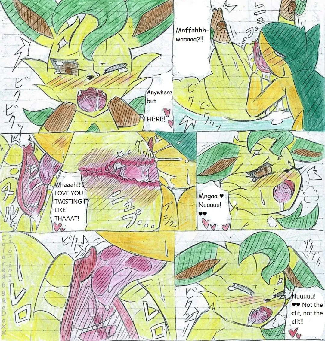 Leafeon X Quilava Fhentai - Page 35