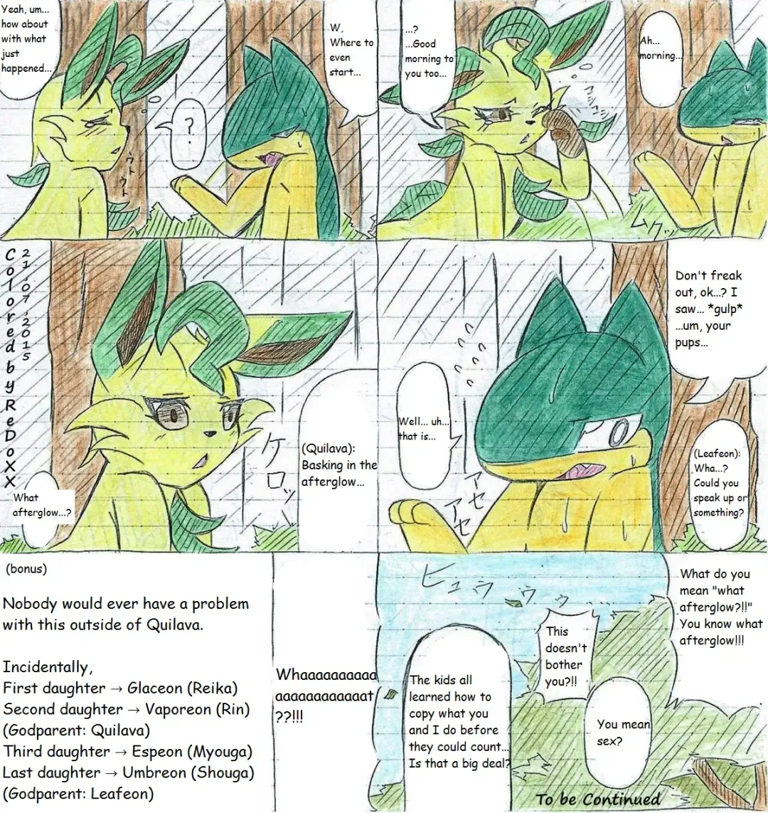 Leafeon X Quilava Fhentai - Page 38