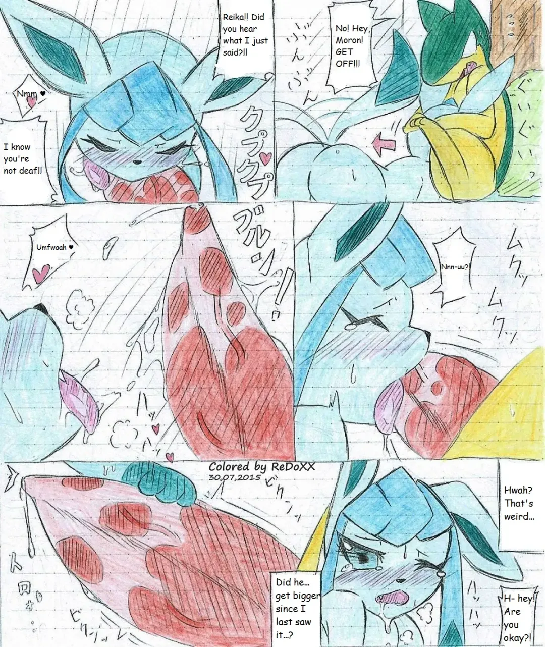 Leafeon X Quilava Fhentai - Page 46