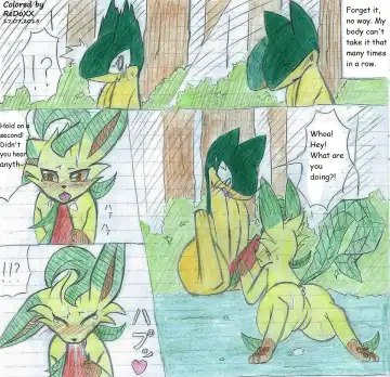 Leafeon X Quilava Fhentai - Page 4