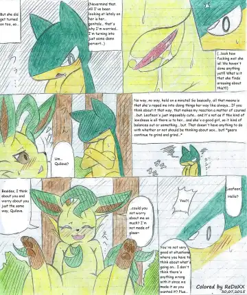 Leafeon X Quilava Fhentai - Page 42