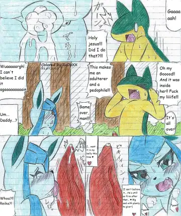 Leafeon X Quilava Fhentai - Page 55